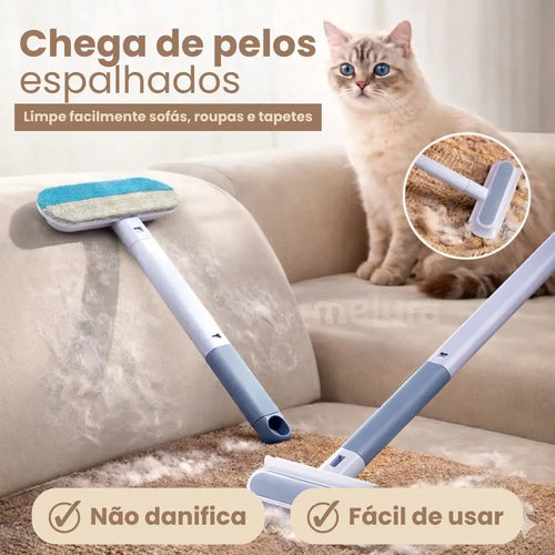 Escova Melura – Solução contra pelos de cães e gatos