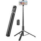 SelfieTrip – Tripé Retrátil 1,7m com Controle Bluetooth