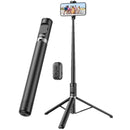 SelfieTrip – Tripé Retrátil 1,7m com Controle Bluetooth