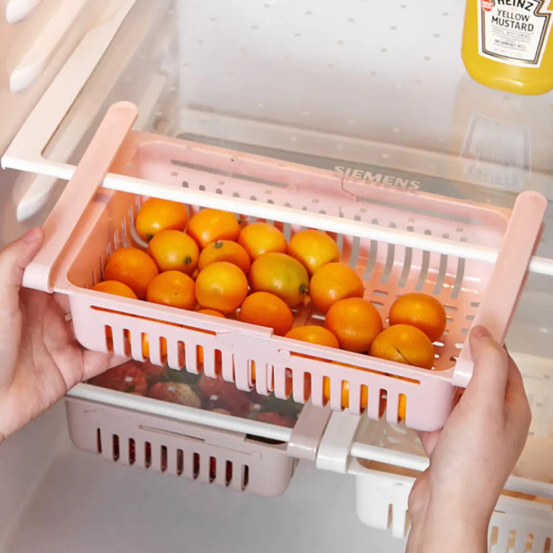 Cestos Organizadores de Geladeira | Economize Espaço e Organize Tudo