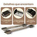 Move Fácil Melura | Suporte com Rodinhas