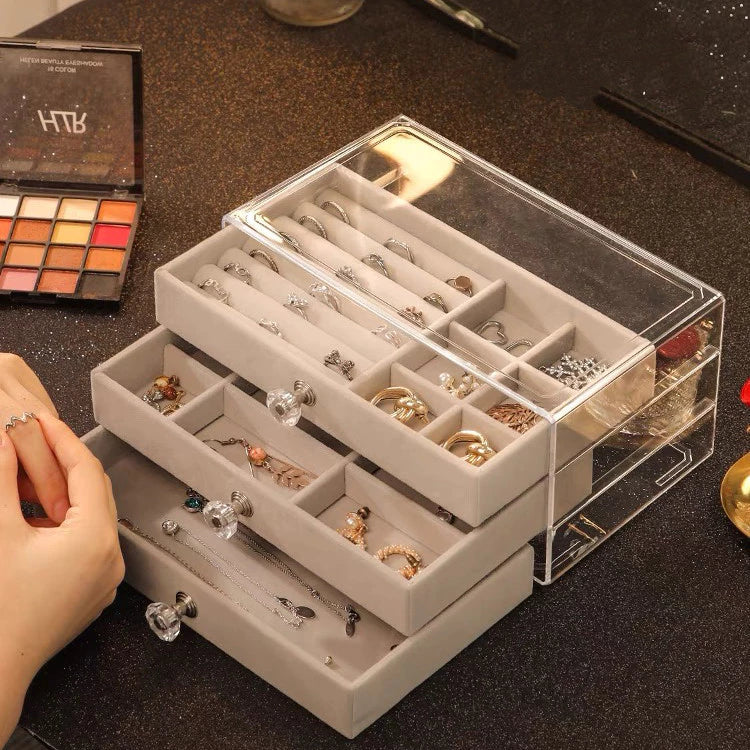 MELU - Porta Joias 3 Camadas